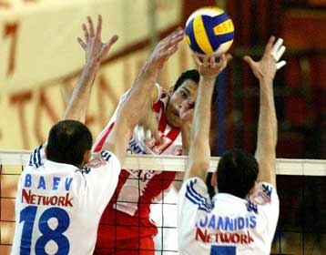 Δύσκολη κλήρωση για Ολυμπιακό και Ηρακλή στο Champions League του βόλεϊ