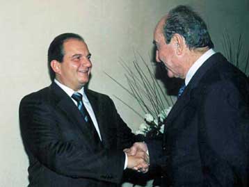 Συνάντηση μισής ώρας του προέδρου της Νέας Δημοκρατίας με τον Κωνσταντίνο Μητσοτάκη