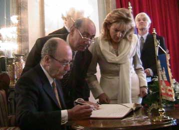 Τον τόπο όπου μαρτύρησε ο Ρήγας Φεραίος επισκέφθηκε ο Κωστής Στεφανόπουλος