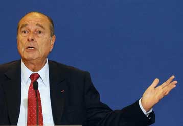 Η διεθνής κοινότητα πρέπει να μείνει ενωμένη στο θέμα του Ιράκ, σύμφωνα με τον Σιράκ