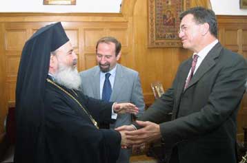 Ευχετήριο τηλεγράφημα από τον Βαρθολομαίο για την ονομαστική εορτή Χριστόδουλου