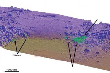 Δορυφόρος ανακαλύπτει στον Αρη ημιπολύτιμους λίθους