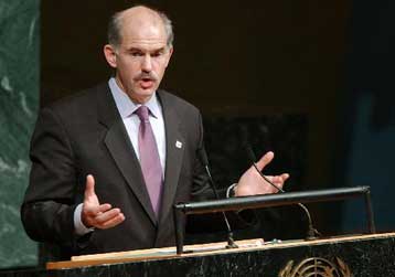 Πανηγυρική έγκριση του ψηφίσματος για την Ολυμπιακή Εκεχειρία από τη ΓΣ του ΟΗΕ