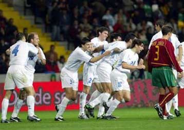 «Εγκαίνια» με ισοπαλία, η εθνική πήρε με 10 παίκτες το φιλικό 1-1 στην Πορτογαλία