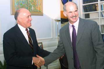 Κρίσιμοι για το Κυπριακό οι επόμενοι μήνες υπογραμμίζει ο Γ.Παπανδρέου