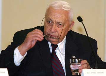 Μεταφορά εβραϊκών οικισμών για την χωροθέτηση παλαιστινιακού κράτους μελετά ο Σαρόν