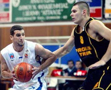 Εντός έδρας συντριβή του Ιωνικού Ν.Φ. και σπουδαία νίκη του Μακεδονικού στο ULEB Cup