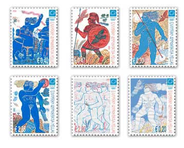 Νέα σειρά Ολυμπιακών γραμματοσήμων δια χειρός Αλέκου Φασιανού