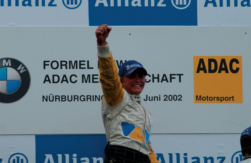 Οι νεαροί N.Piquet και N.Rosberg στο τιμόνι της Williams FW25