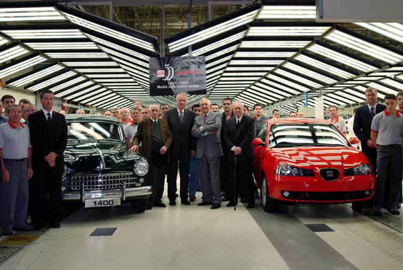Η Seat γιορτάζει την 50ή επέτειο του πρώτου της αυτοκινήτου παραγωγής