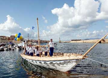 Στη θάλασσα των Χανίων καθελκύστηκε ο «Μίνωας»