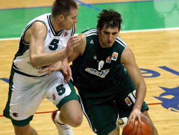 Ούτε ο Παναθηναϊκός τα κατάφερε, ηττήθηκε 86-74 από τη Σιένα