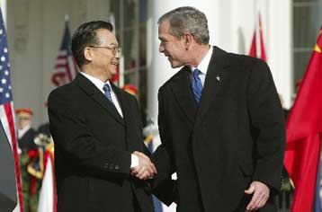 Σαφής προειδοποίηση Μπους προς Ταϊβάν παρουσία του Κινέζου πρωθυπουργού στις ΗΠΑ