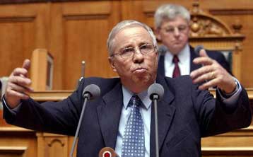 Στην ελβετική κυβέρνηση ο ηγέτης της ακροδεξιάς Ένωσης Δημοκρατικού Κέντρου