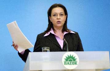 Ελπίζω η σύμπτωση απόψεων ΝΔ και ΣΕΒ να είναι τυχαία, σχολίασε η Χρύσα Αράπογλου