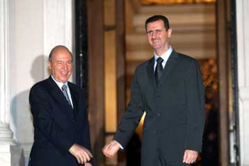 Ιράκ και Μ.Ανατολή στο επίκεντρο της συζήτησης του πρωθυπουργού με τον Σύρο πρόεδρο