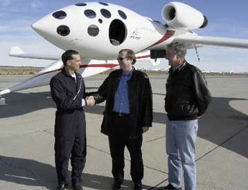 Πειραματικό ιδιωτικό «διαστημόπλοιο» σπάει το φράγμα του ήχου