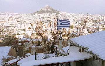 Λευκά Χριστούγεννα σε αρκετές περιοχές της χώρας