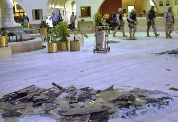 Ισχυρή έκρηξη στο ξενοδοχείο Σέρατον στη Βαγδάτη