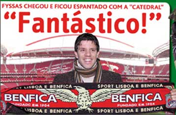 Ενθουσιασμένος στη Λισαβόνα ο Τάκης Φύσσας