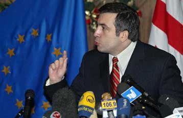 Θριαμβευτής ο Μιχαήλ Σαακασβίλι στις προεδρικές εκλογές της Γεωργίας