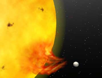Μακρινό άστρο θερμαίνεται από… πλανήτη του