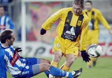 Ο Σελάντερ στις προπονήσεις του Ηρακλή πριν ακόμα μείνει ελεύθερος από τον Αρη