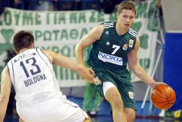 Παλικαρίσια νίκη του Παναθηναϊκού στην Μπολόνια, 118-114 στη δεύτερη παράταση