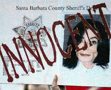 Αθώος δήλωσε ο Μάικλ Τζάκσον ενώπιον του δικαστηρίου