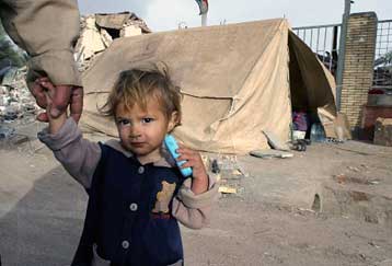 Για αδιαφορία κατηγορεί το Ιράν τη UNICEF μετά το σεισμό στην πόλη Μπαμ