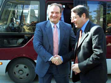 Ευθύνες στην Αγκυρα για κωλυσιεργία στο Κυπριακό επέρριψε ο Κώστας Καραμανλής