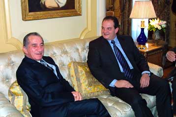 Στο ίδιο πνεύμα οι προσπάθειες στο Κυπριακό μετά τις εκλογές, τόνισε ο Κ.Καραμανλής