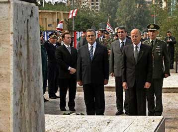 Πρόσκληση για επενδύσεις στο Λίβανο απηύθυναν Στεφανόπουλος – Λοβέρδος