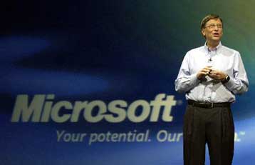 Μείωση 17% στα κέρδη της Microsoft το τρίμηνο Οκτωβρίου-Δεκεμβρίου 2003