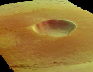 H ύπαρξη νερού στο νότιο πόλο του Αρη επιβεβαιώνεται από το Mars Express