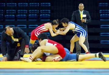 Μέτριες οι ελληνικές εμφανίσεις στο test event της πάλης