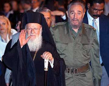 Την άρση του εμπάργκο κατά της Κούβας ζήτησε ο Οικουμενικός Πατριάρχης Βαρθολομαίος