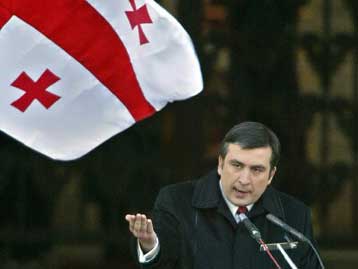Ορκωμοσία του Μιχαήλ Σαακασβίλι στην προεδρία της Γεωργίας