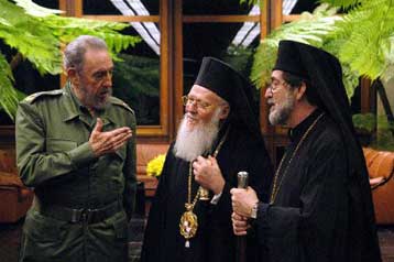 Την ίδρυση Θεολογικής Σχολής στην Κούβα πρότεινε στον Βαρθολομαίο ο Φιντέλ Κάστρο