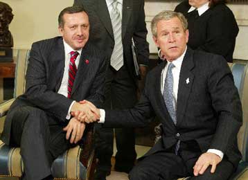 Διαβεβαίωση Μπους προς Ερντογάν για διασφάλιση της εδαφικής ακεραιότητας του Ιράκ