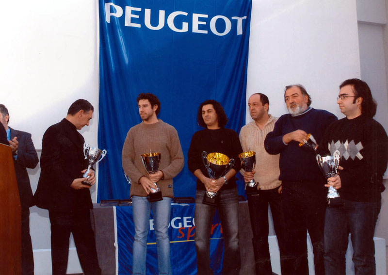 Βραβεύτηκαν οι διακριθέντες του 5ου Πρωταθλήματος Peugeot Τουρισμού