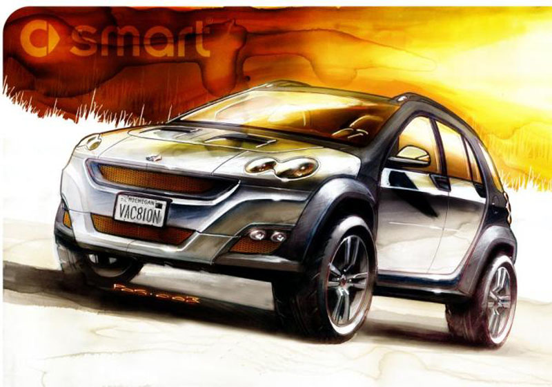 Formore θα ονομάζεται το smart SUV – Στην παραγωγή το 2006