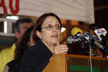 Κάλεσμα στη νεολαία να ψηφίσει ΚΚΕ απηύθυνε η Αλέκα Παπαρήγα από τη Φιλοσοφική