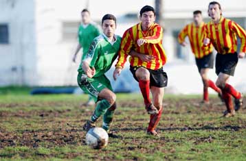 Τραυματισμός στην προπόνηση για δύο ποδοσφαιριστές του Παναργειακού