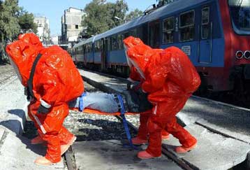 Επιτυχώς έληξε η τριήμερη άσκηση Ολυμπιακής ασφάλειας «Μπλε Οδύσσεια 2004»