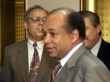 Ο Τόνι Μπλερ υποδέχεται τον υπουργό Εξωτερικών της Λιβύης