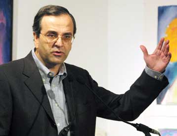 Στηρίζω τη ΝΔ του Κώστα Καραμανλή, δήλωσε ο Αντώνης Σαμαράς