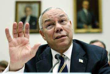 Πάουελ και Ράις υπεραμύνθηκαν της απόφασης Μπους για τον πόλεμο στο Ιράκ