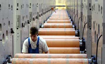 Χαμηλότερη από τις προβλέψεις η βιομηχανική παραγωγή στην ευρωζώνη το Δεκέμβριο