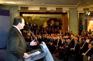 Έξι αρχές για ένα «νέο πολιτικό πολιτισμό» παρουσίασε ο Κώστας Καραμανλής